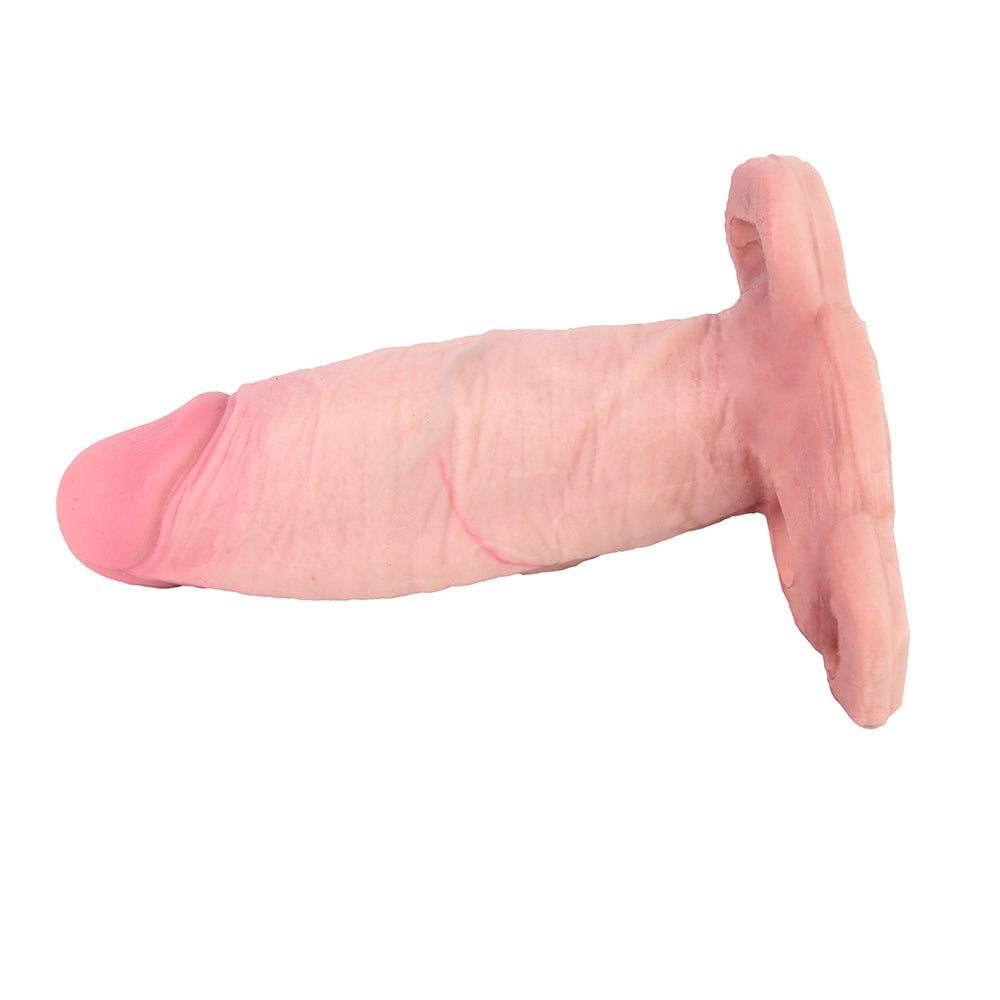 Realistic Fat Silicone 6 Inch Hollow Dildo
