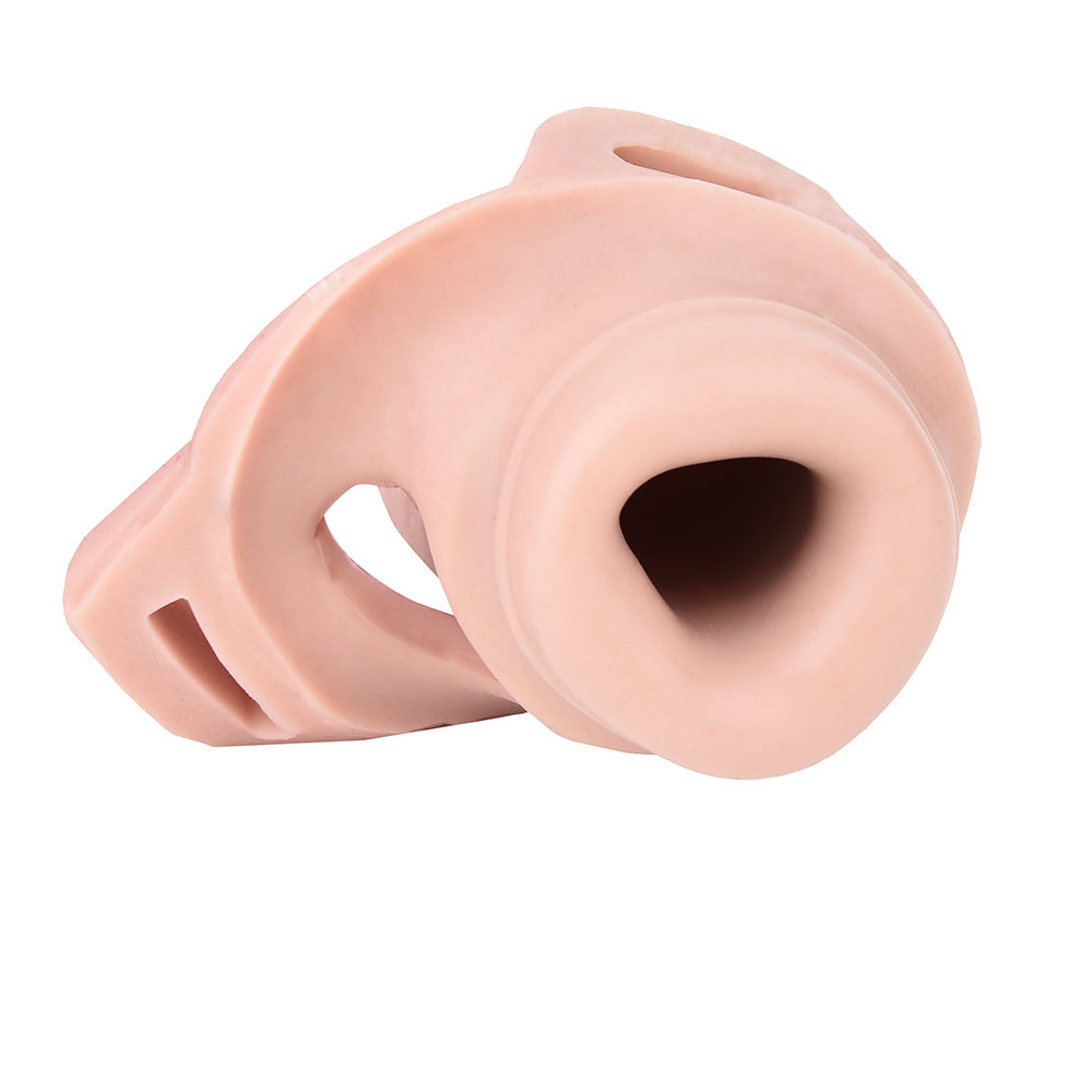 Realistic Fat Silicone 6 Inch Hollow Dildo