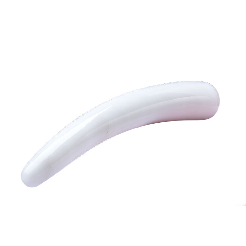 7 Inch Ivory Female Massage Crystal Dildo