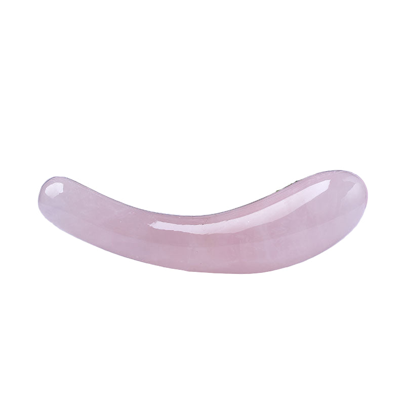 Pink Beautiful G Spot Massage Crystal Dildo
