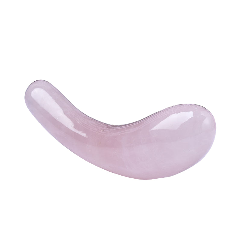 Pink Beautiful G Spot Massage Crystal Dildo