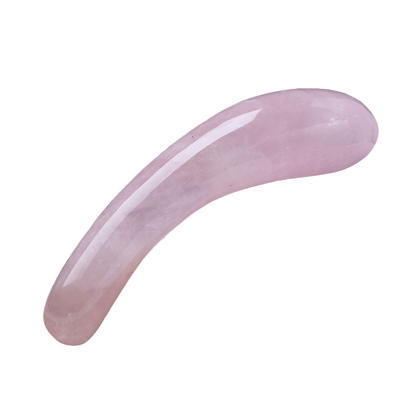 Pink Beautiful G Spot Massage Crystal Dildo