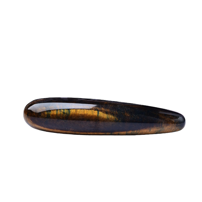 7 Inch Black Gold Double Crystal Dildo