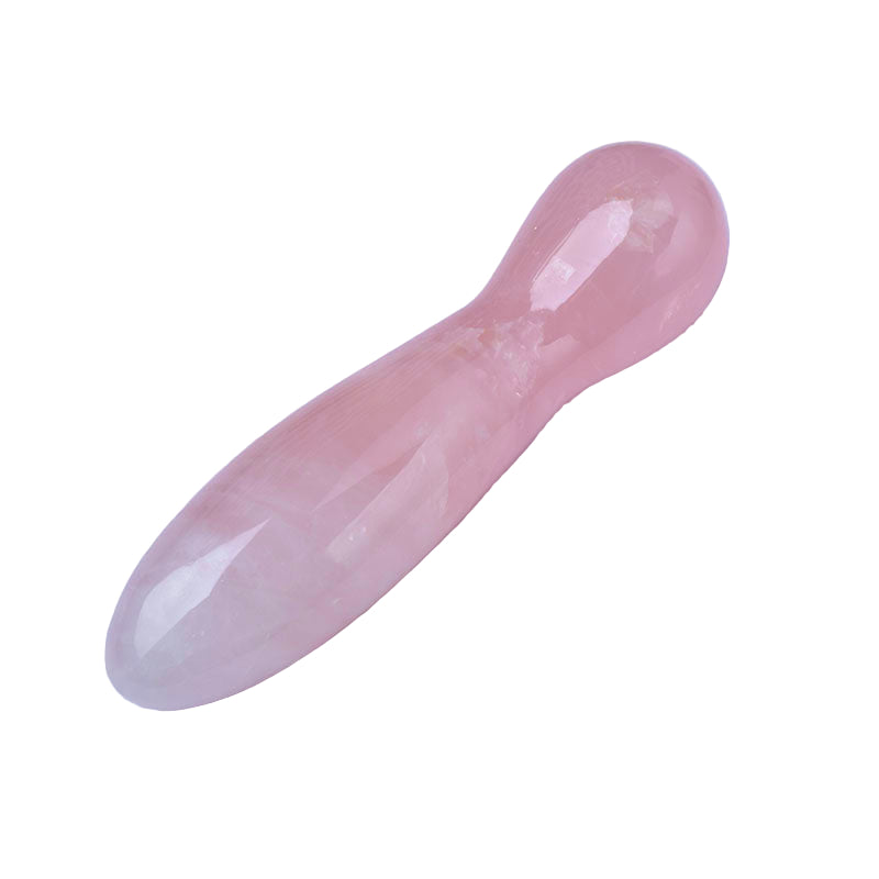 Pink Double G-spot Stimulation Crystal Dildo