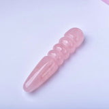 画像をギャラリー ビューアにロード Four ring pink crystal dildo