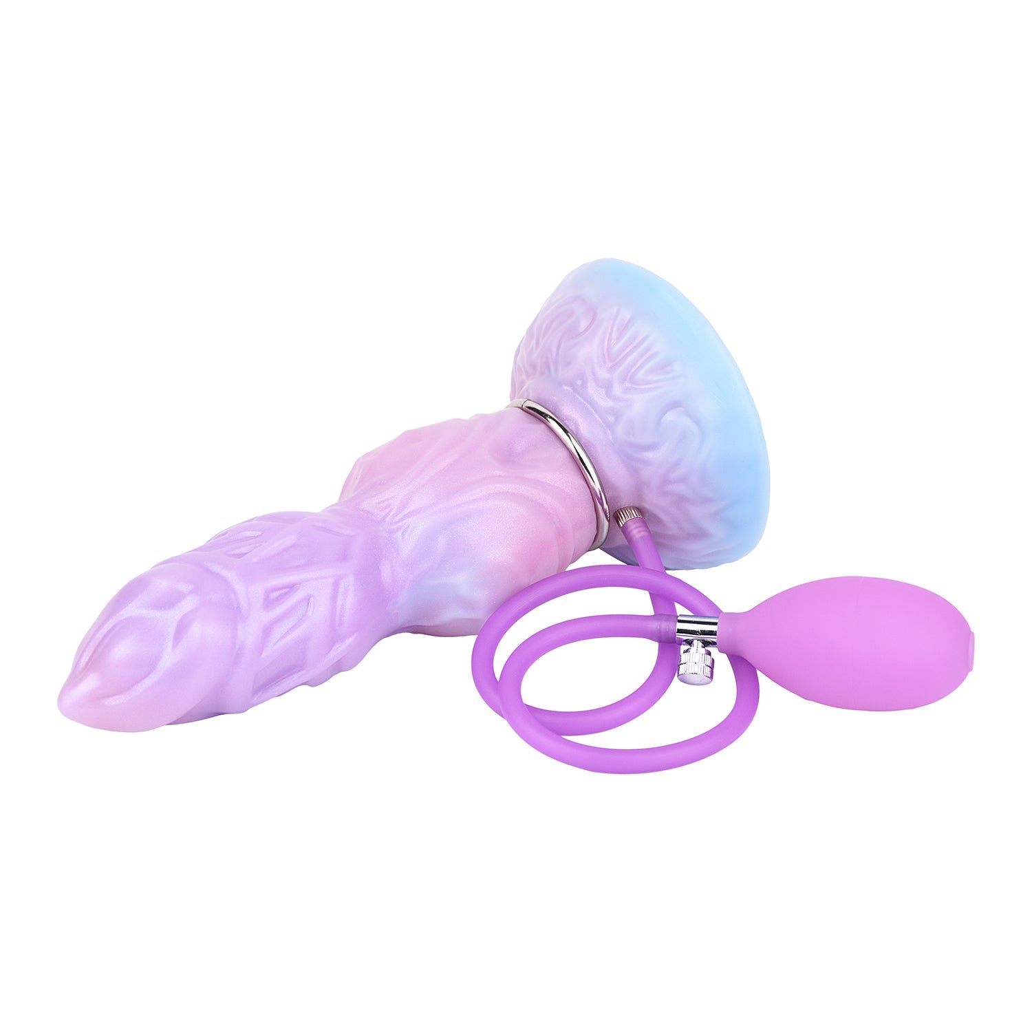 9 Inch Mecha Wolf Inflatable Dildo Butt Plug