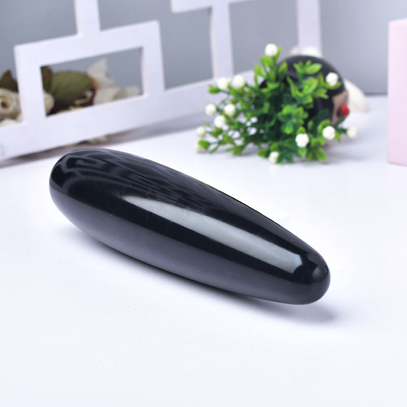 Black Female Massage Masturbation Crystal Dildo