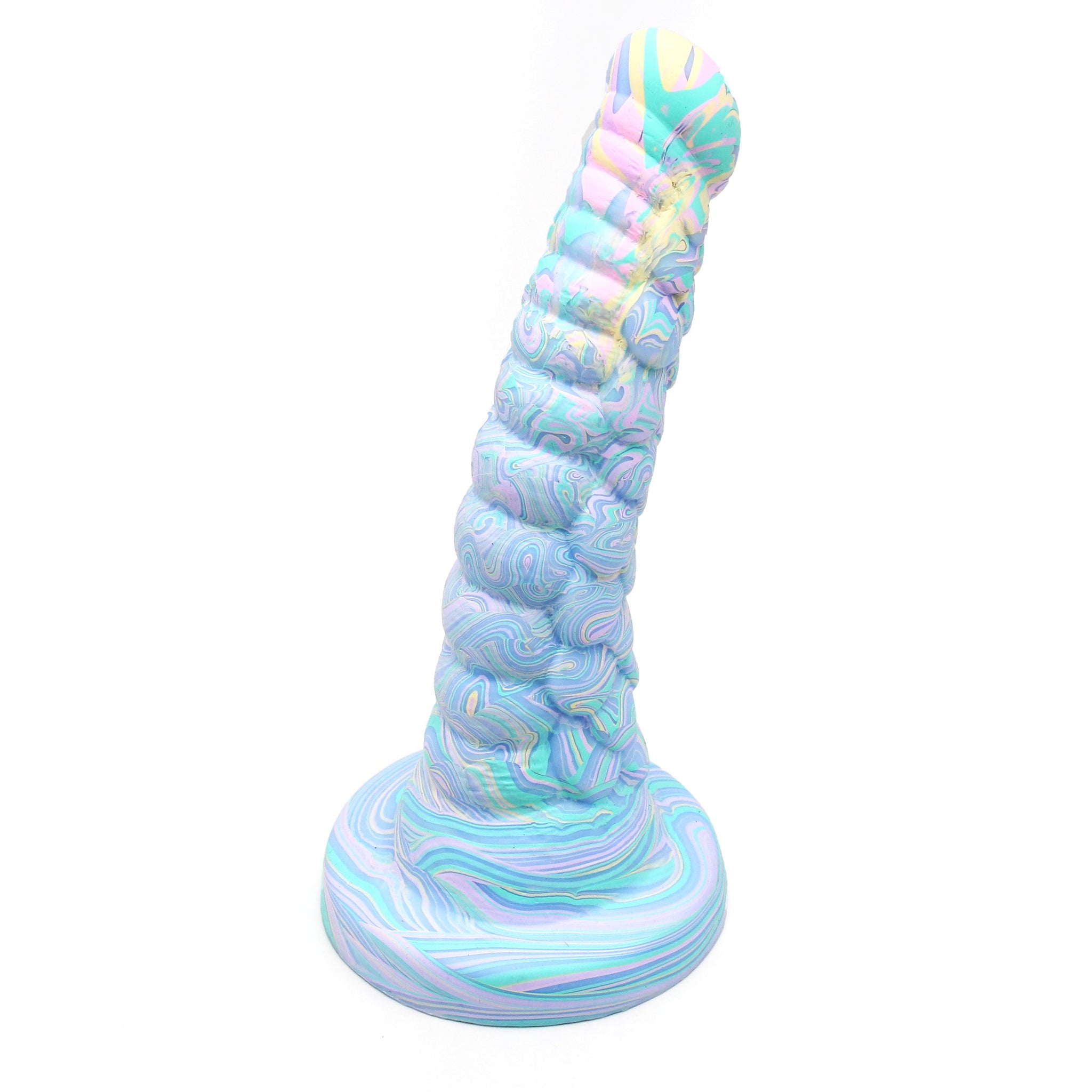 8 Inch Mixed Color Fantasy Elephant Dildo