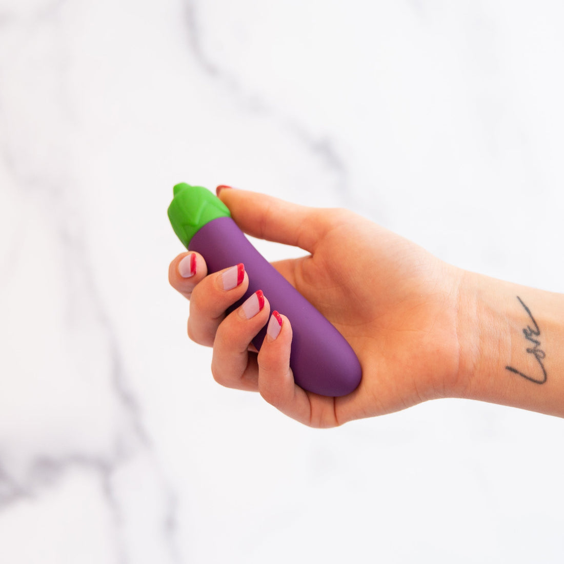 Cute Small Eggplant Clit Vibrator