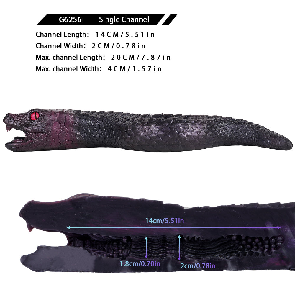 Silicone Fantasy Realistic Snake Blowjob Pocket Pussy