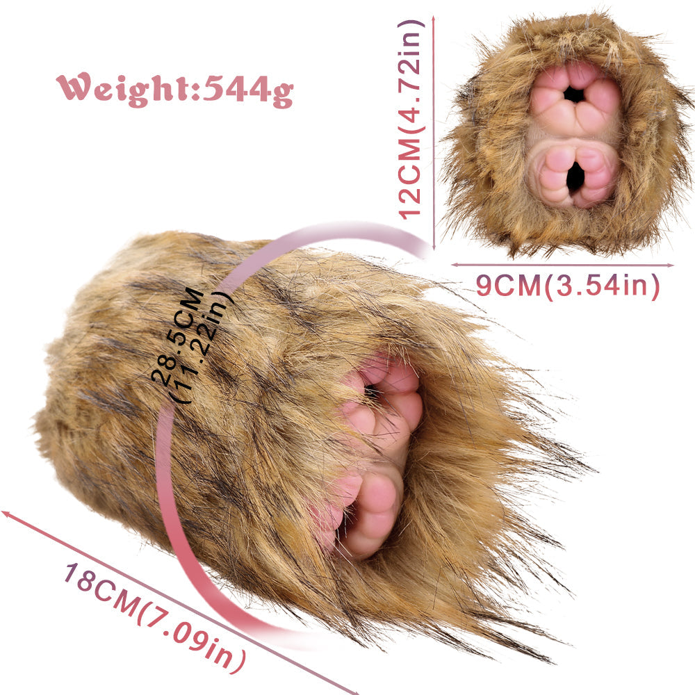 Realistic Plush Monkey Masturbation Cup Pocket Pussy