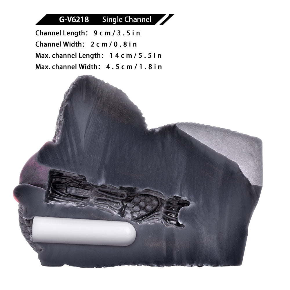 Black Dingo Ass Vibrating Fake Vagina