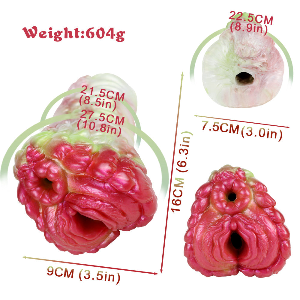 Fantasy Silicone Double Channel Goat Pocket Pussy