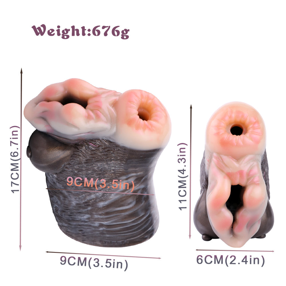 Lifelike Sheep Silicone Masturbation Pocket Pussy