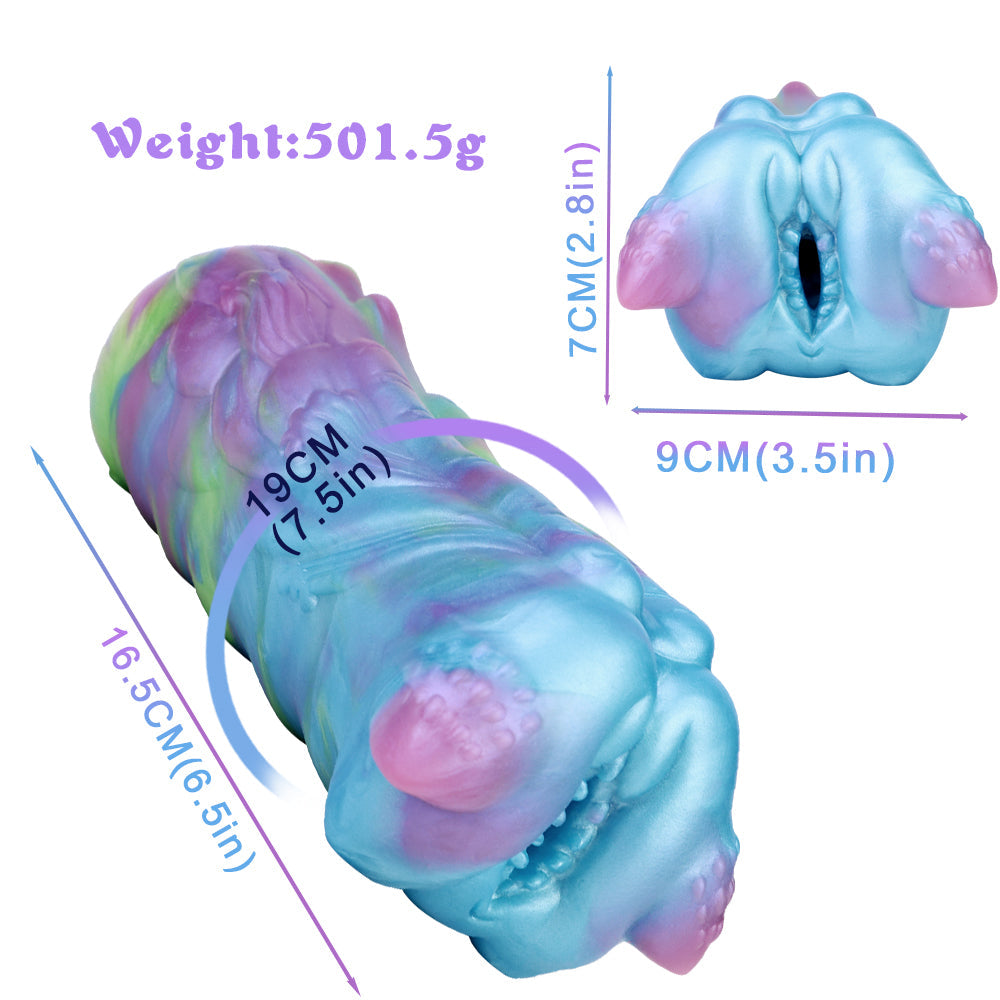 Blue Fantasy Nudibranch Monster Pocket Pussy