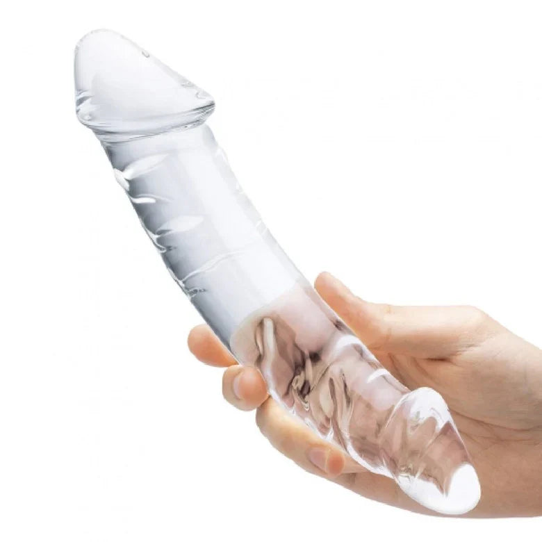 10 Inch Clear Double Headed Glass Dildo