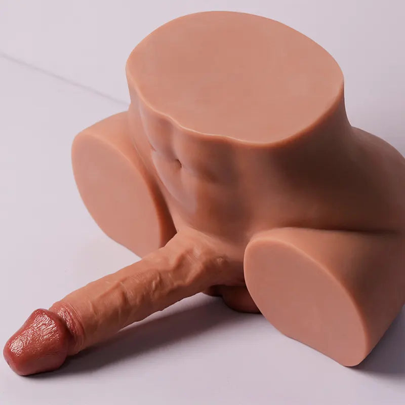Male Torso With 7 Inch Dildo Sex Doll