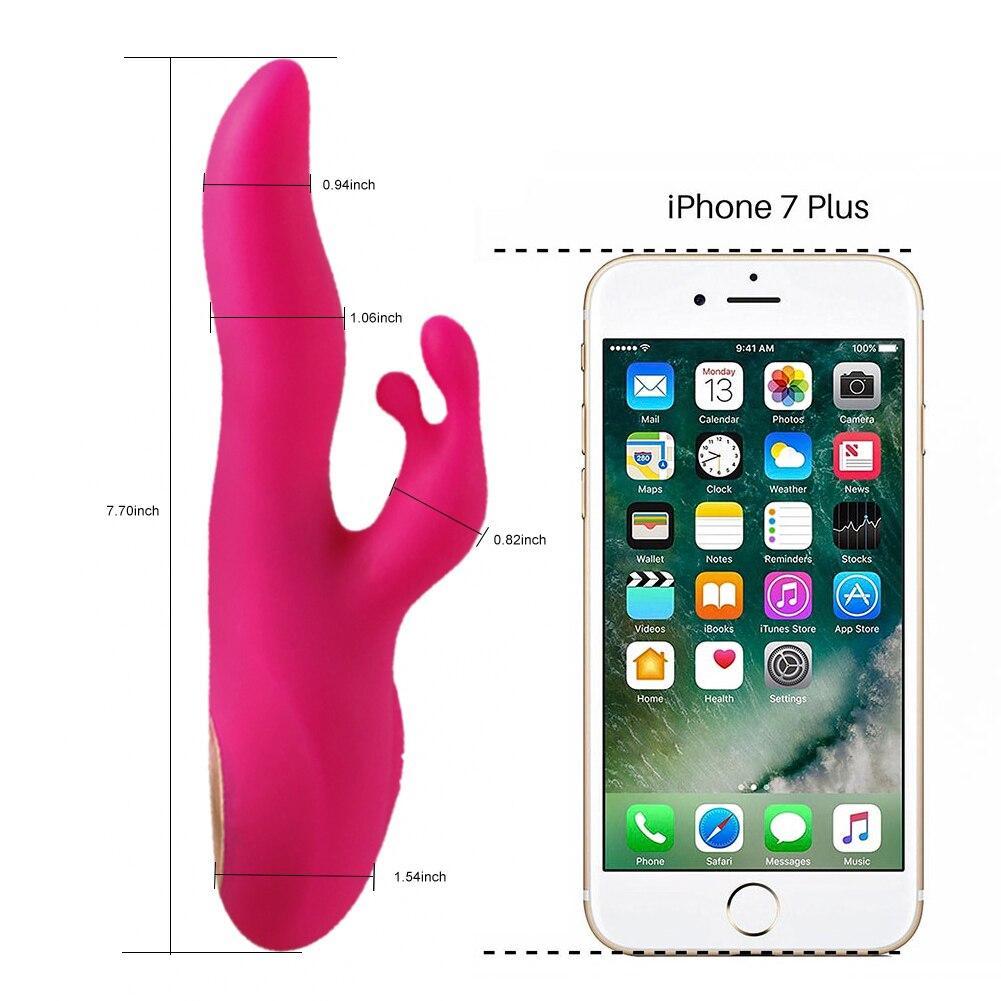 Dildo Vibrators For Women Rabbit Sex Toys G Spot Clitoris Clip Stimulate Vagina Wand Massager Adult