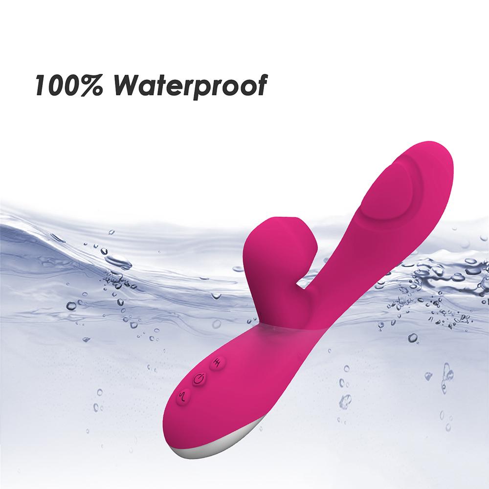 Flap And Suction G-Spot Rabbit Vibrator