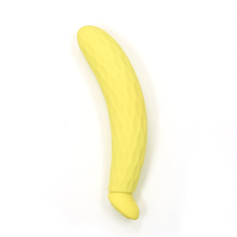 Yellow Clitoris Massager Banana Vibrator