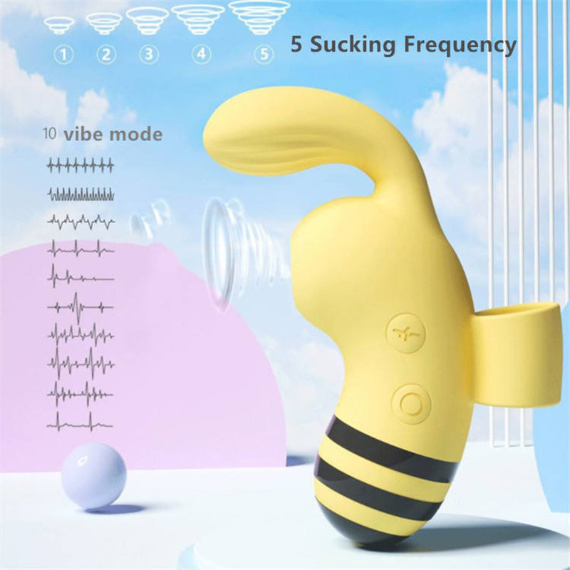 Little Bee Powerful Sucking Finger Vibrator