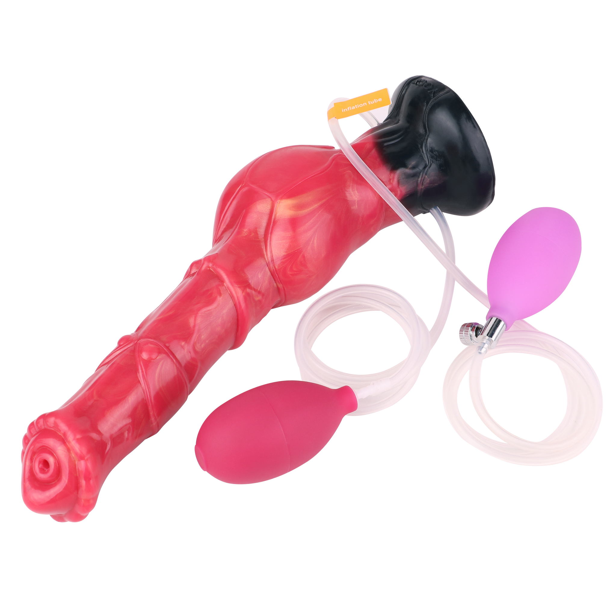 11 Inch Long Red Cock Ejaculating Dildo