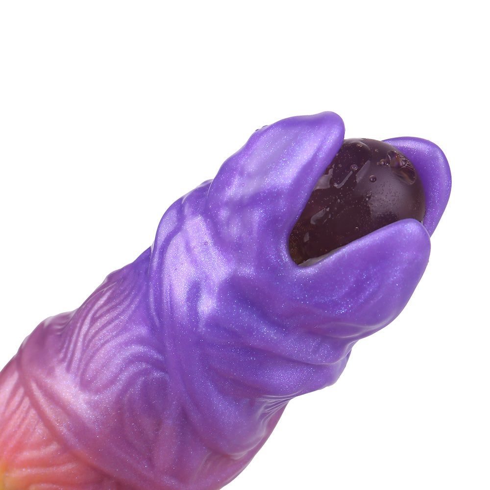 8 Inch Textured Silicone Ovipositor Dildo