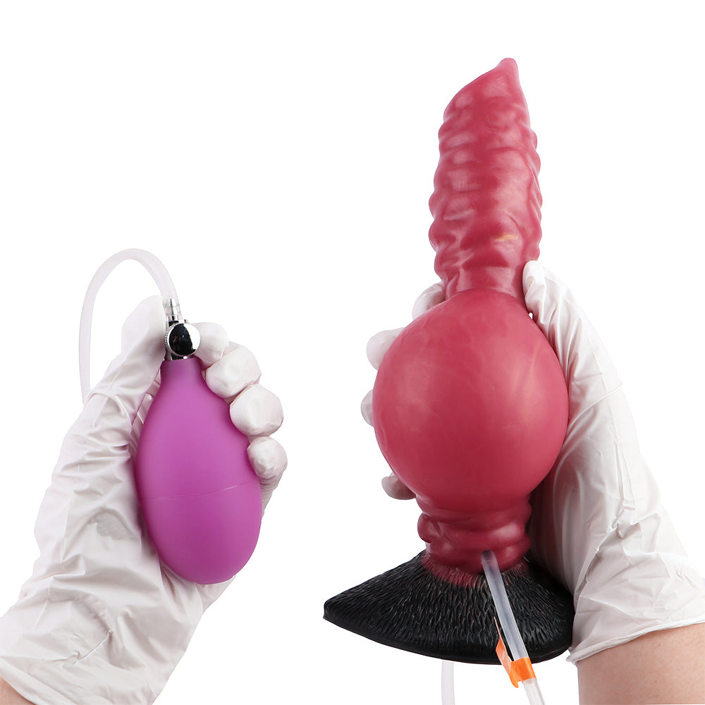 7 Inch Silicone Monster Cock Ejaculating Dildo