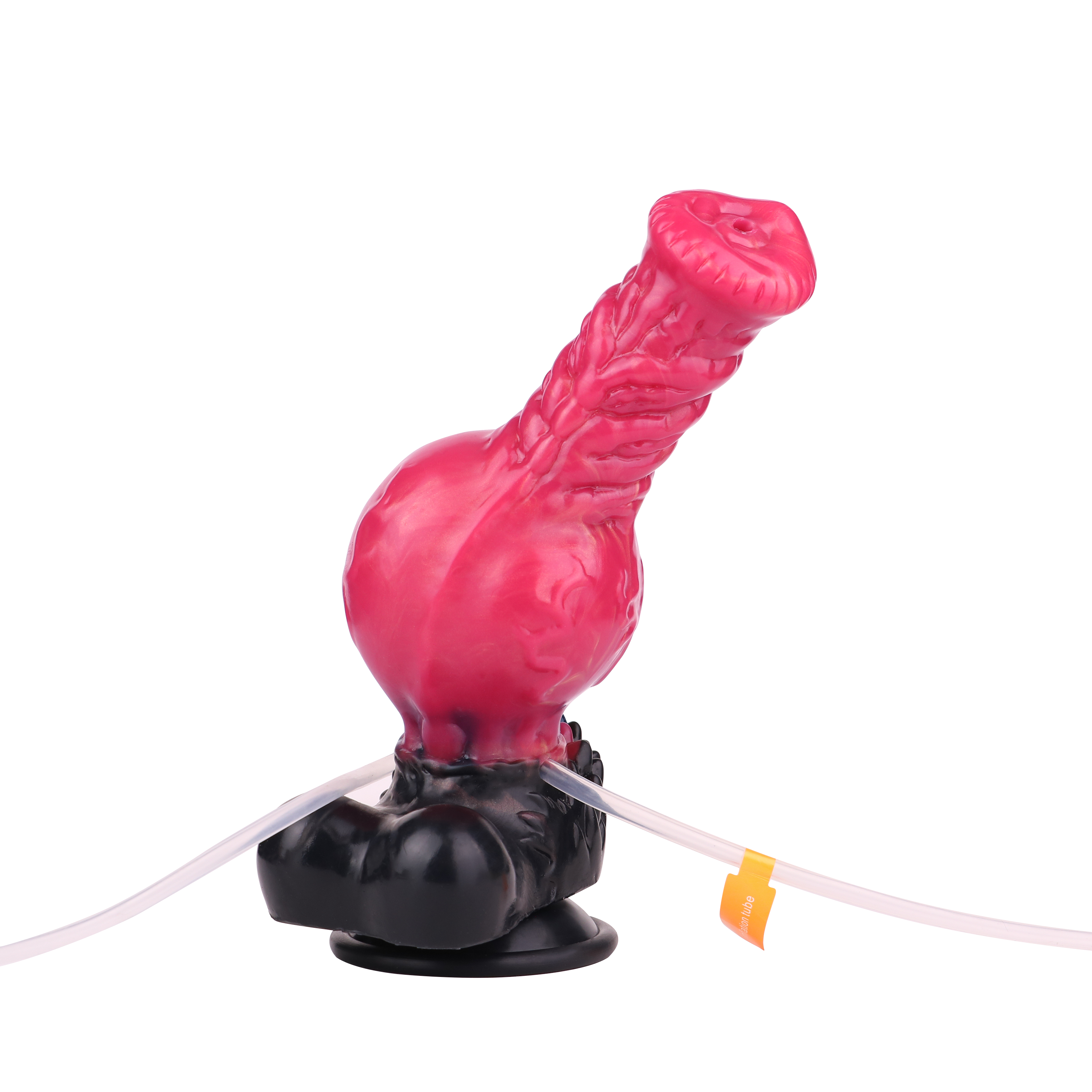 8 Inch Red Wolf Cock Inflatable Ejaculating Dildo