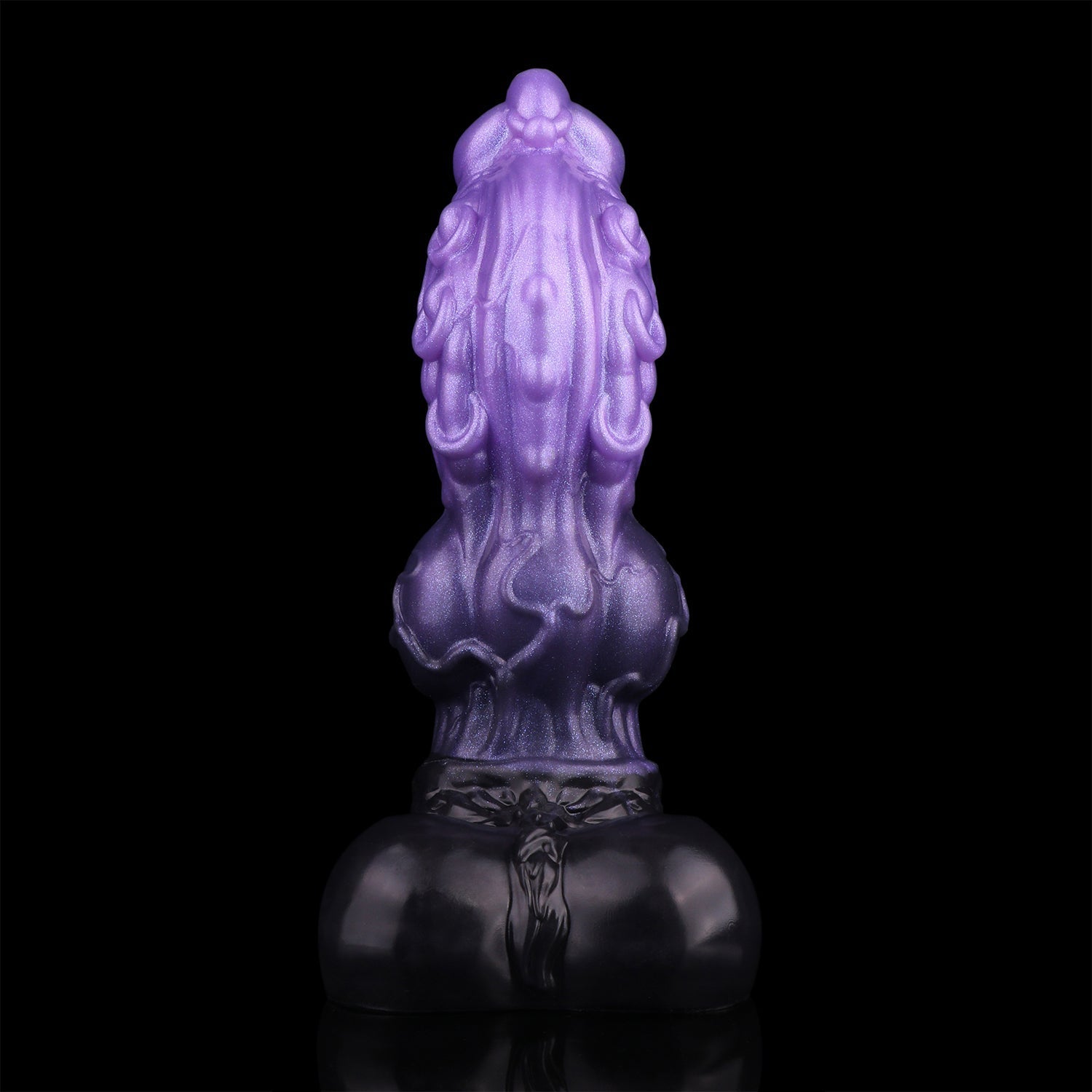 9 Inch Purple Knot Fantasy Dragon Dildo
