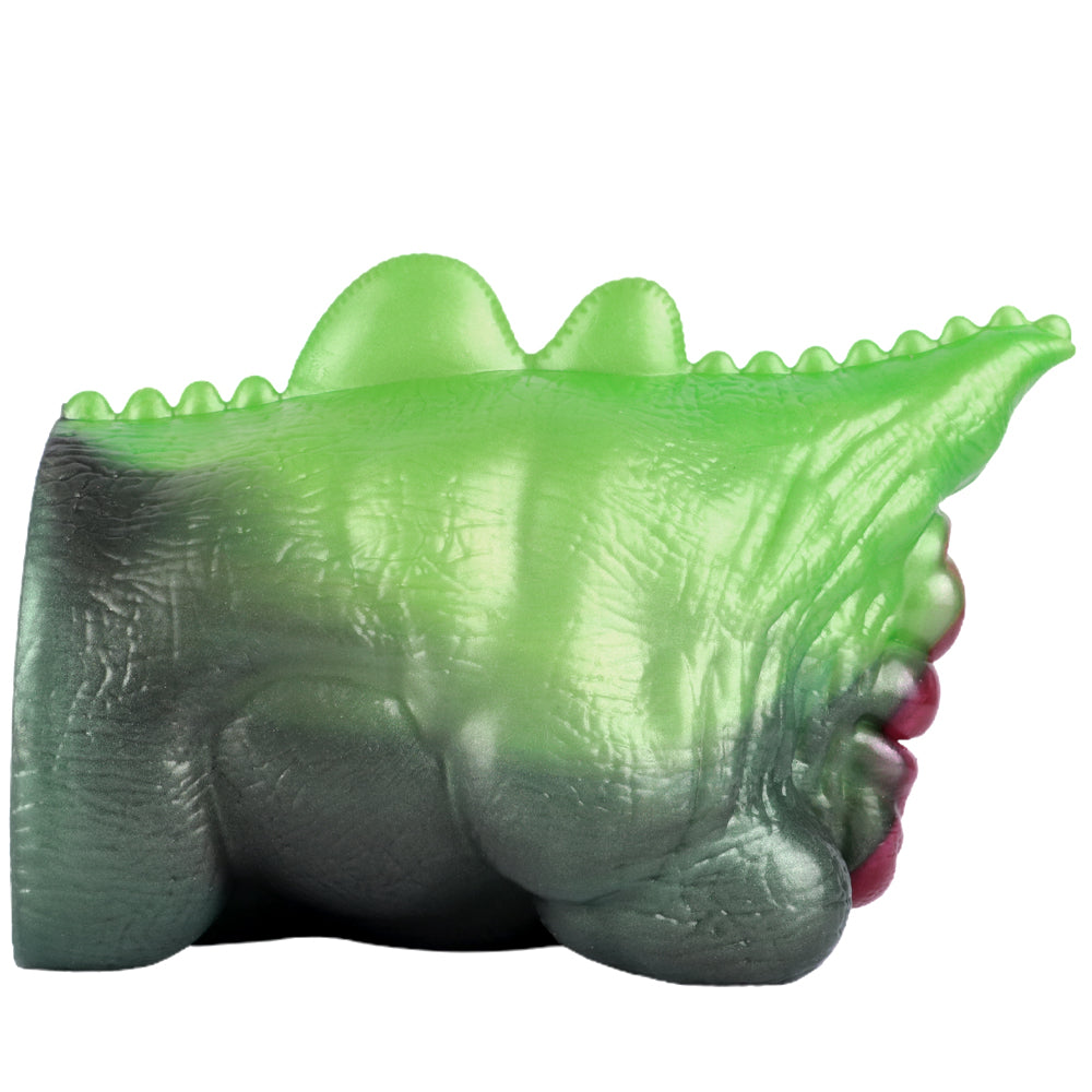 Green Silicone Fantasy Dragon Pocket Pussy