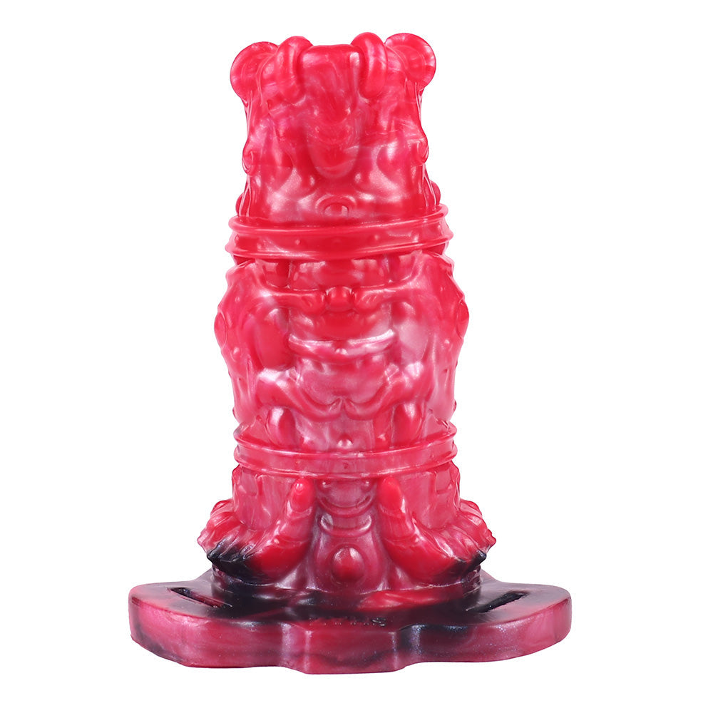 5 Inch Monster Vibrating Hollow Strap On