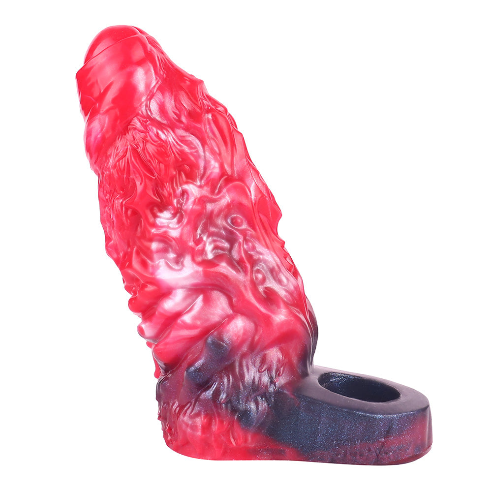App Controlled Silicone Vibrating Penis Sleeve
