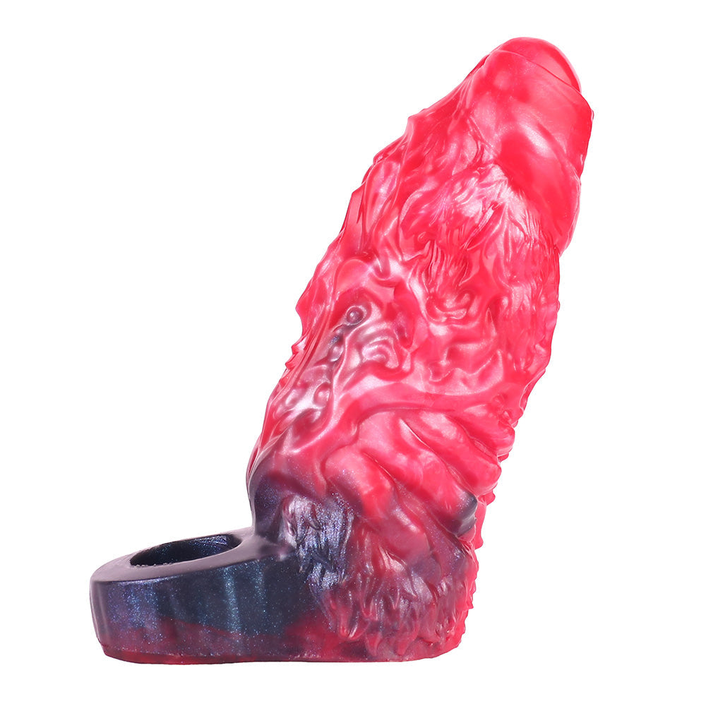 App Controlled Silicone Vibrating Penis Sleeve