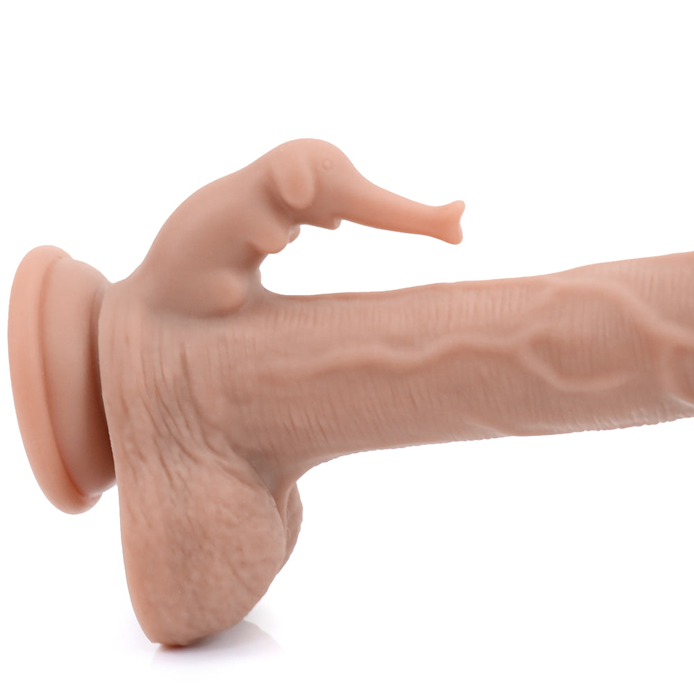 8 Inch Dumbo Thrusting Rabbit Vibrator