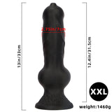 Charger l&#39;image dans la galerie, Black k9 Dildo Animal Sex Toys