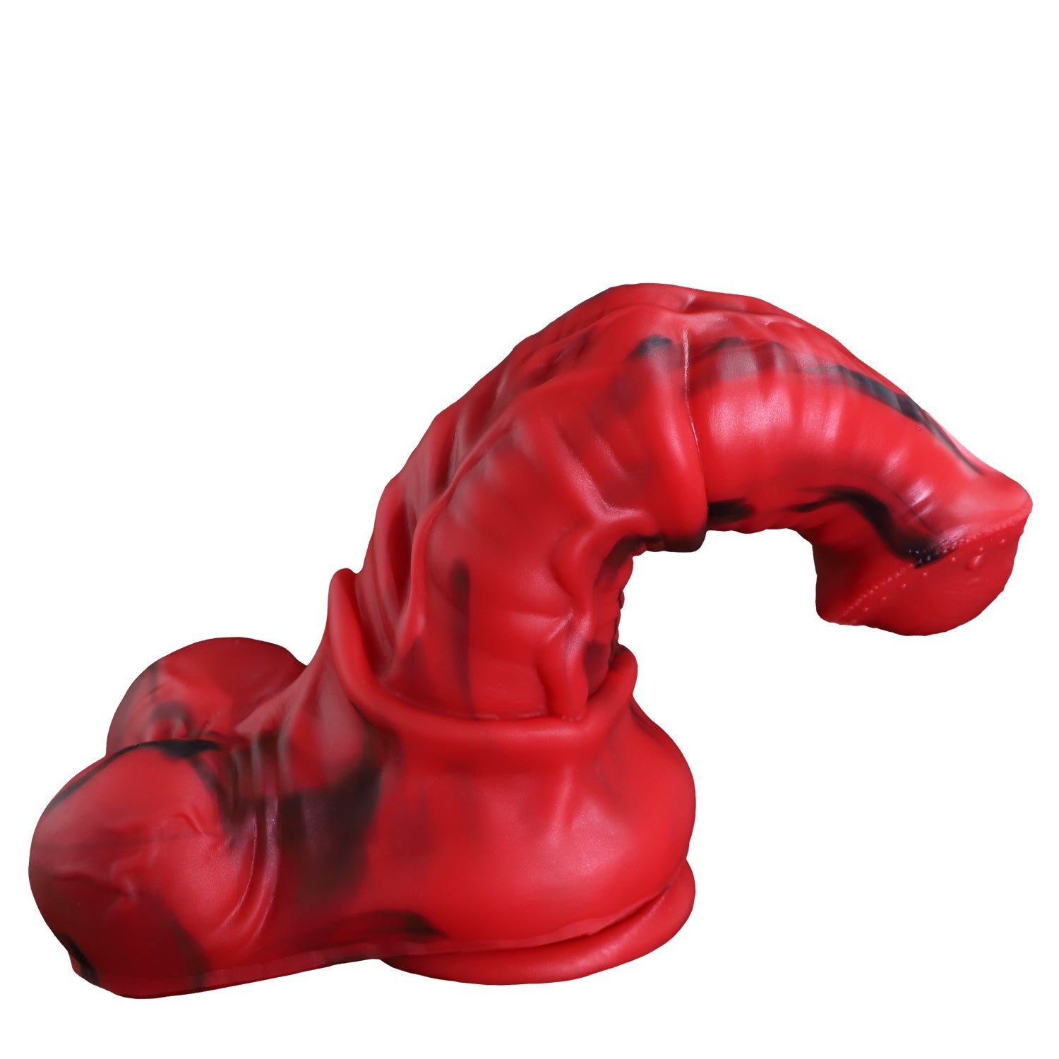 Red Silicone Fantasy Animal Horse Dildo