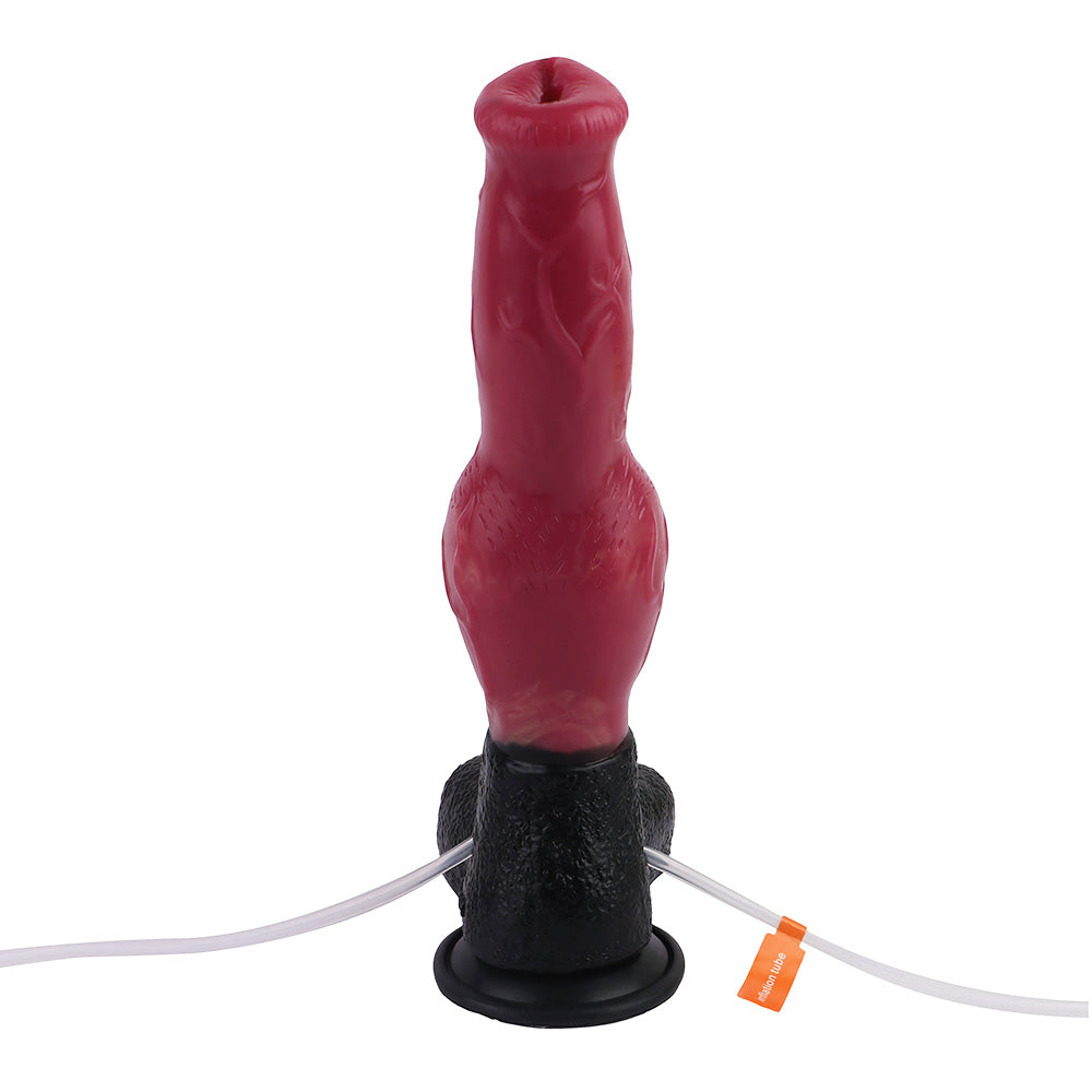 10 Inch Inflatable Silicone Horse Ejaculating Dildo