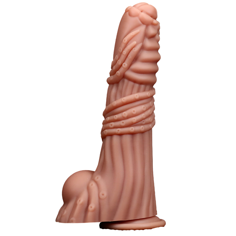 9 Inch Silicone Tentacle Octopus Fantasy Dildo