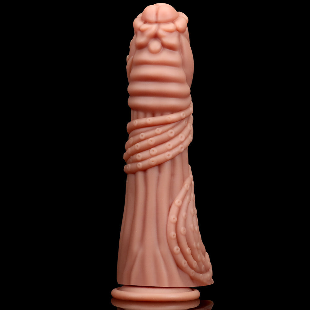 9 Inch Silicone Tentacle Octopus Fantasy Dildo