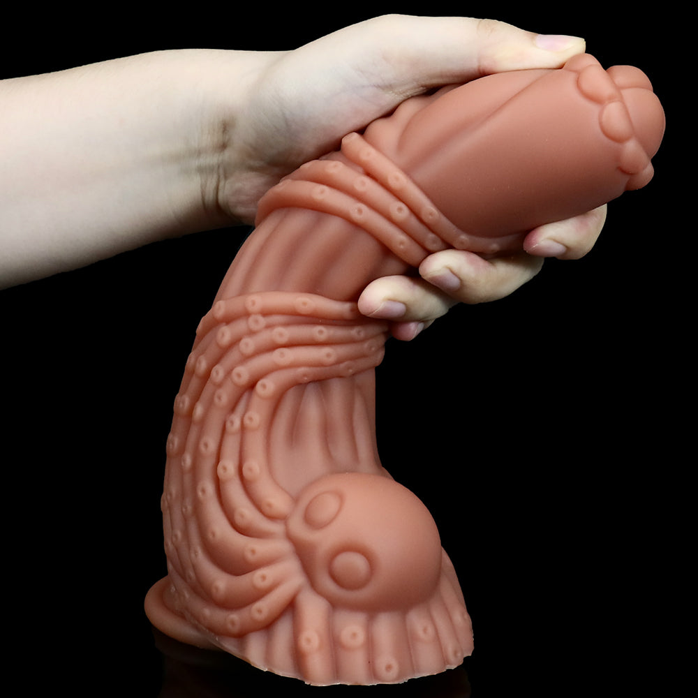 9 Inch Silicone Tentacle Octopus Fantasy Dildo