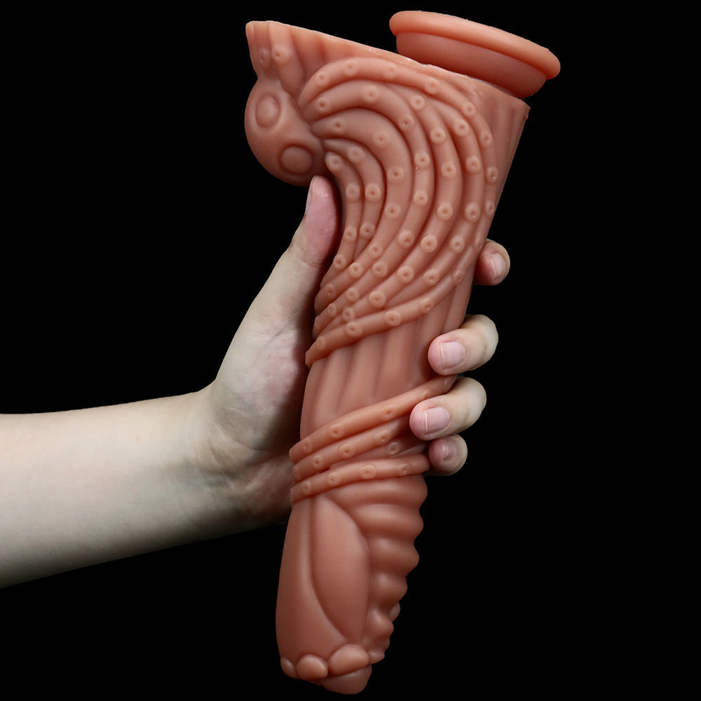 9 Inch Silicone Tentacle Octopus Fantasy Dildo