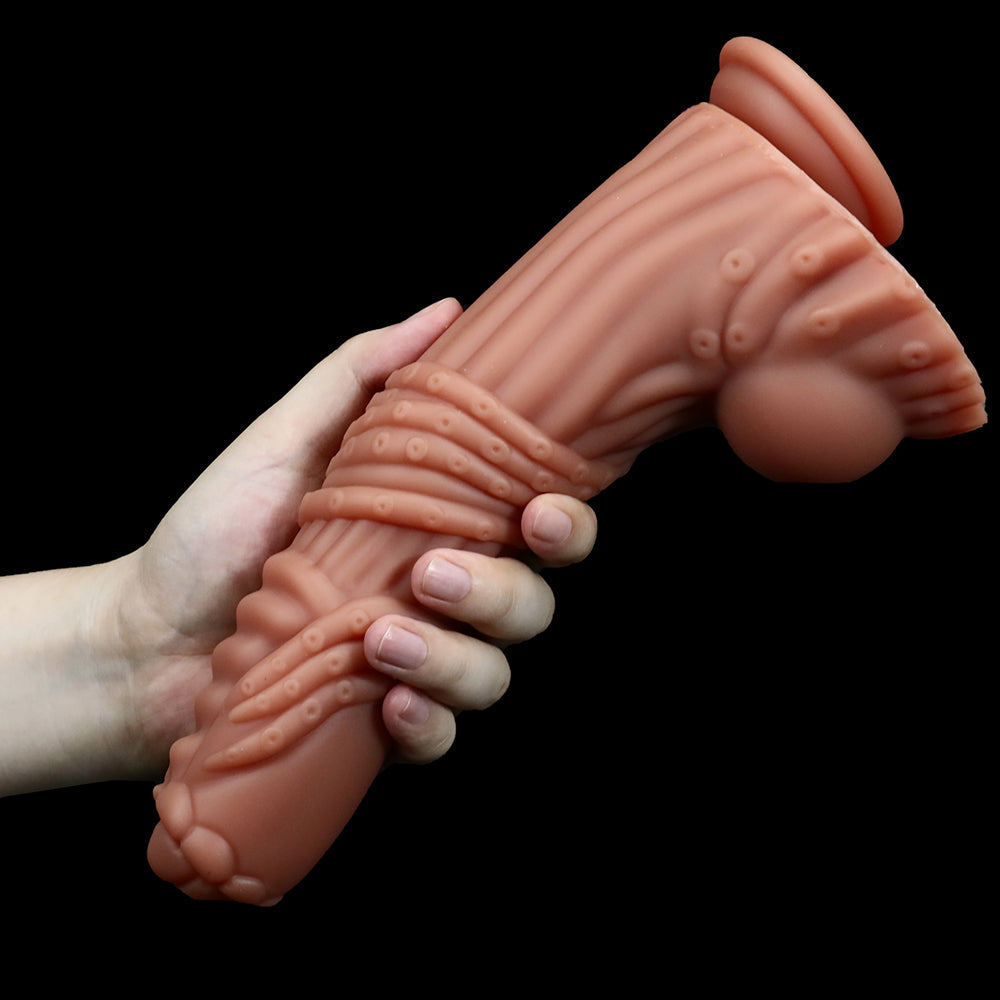 9 Inch Silicone Tentacle Octopus Fantasy Dildo
