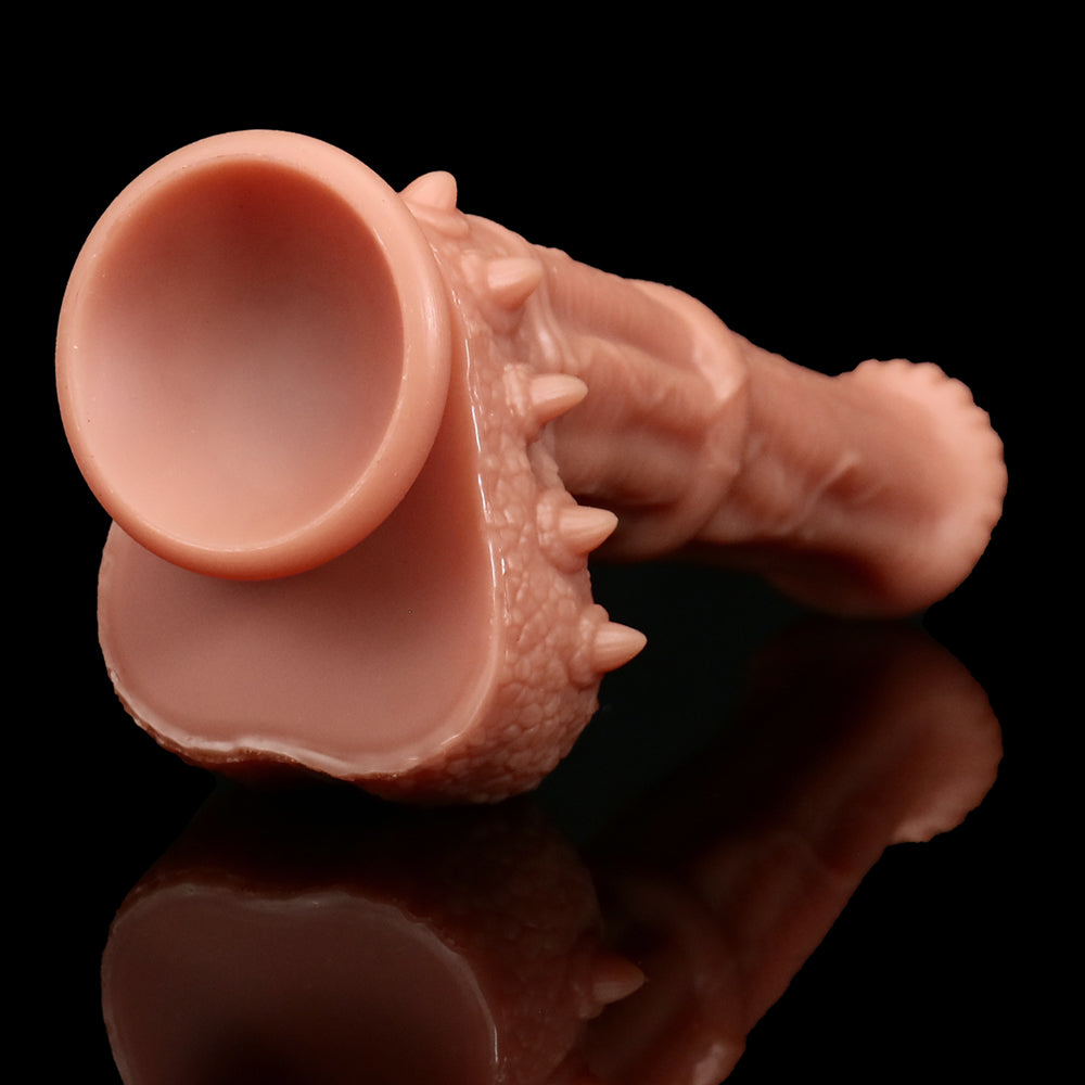 9 Inch Flesh Spiked Fantasy Monster Dildo