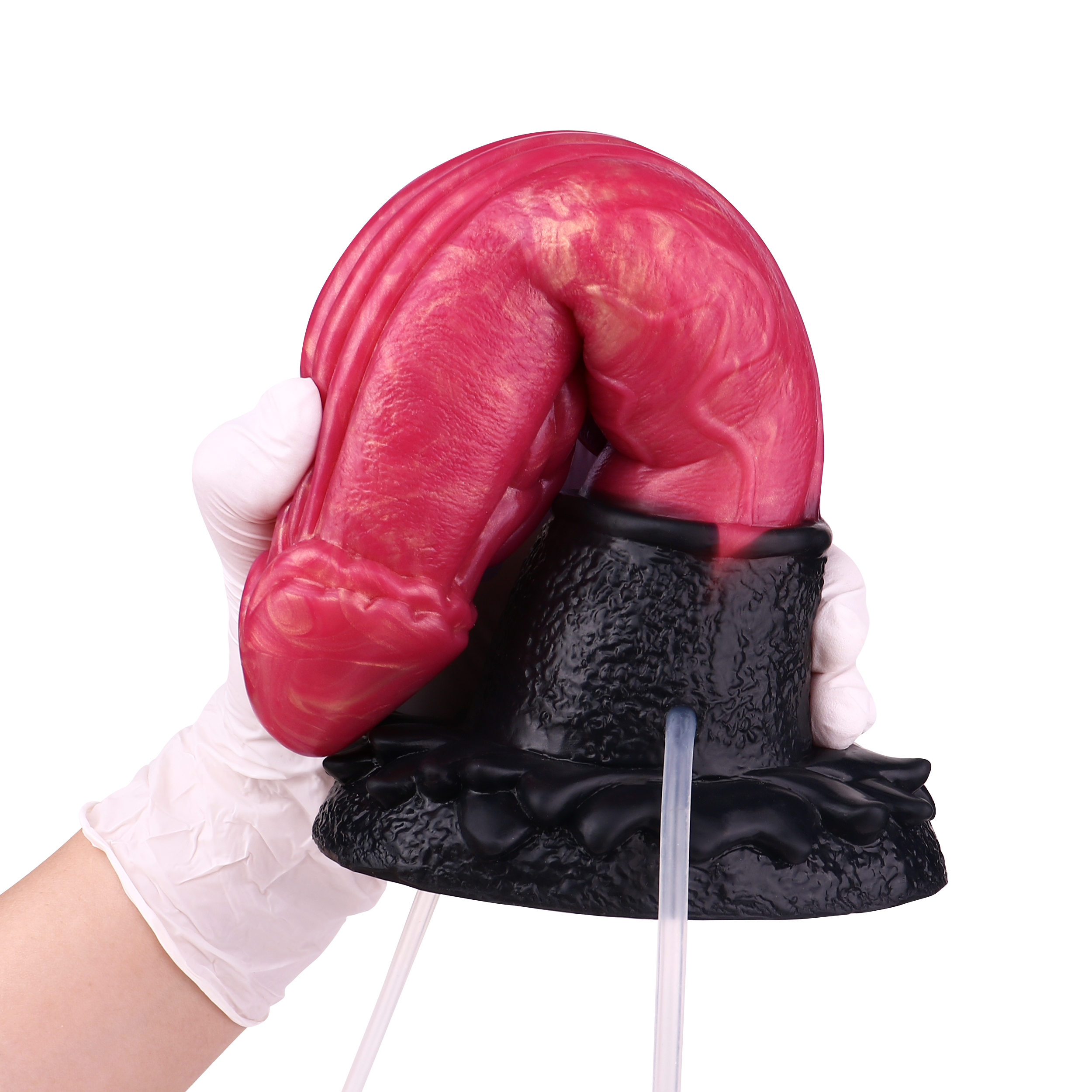 9 Inch Red Fantasy Dragon Squirting Dildo