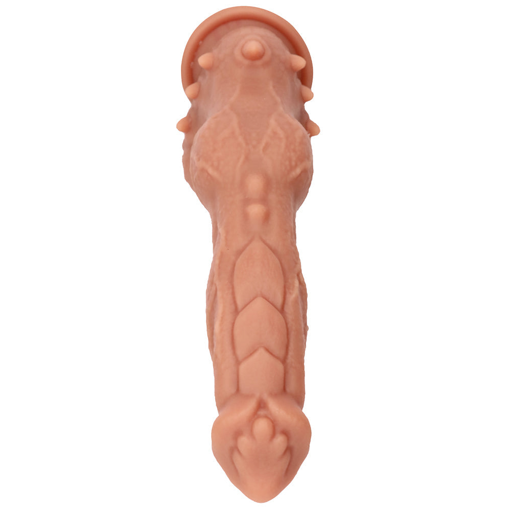 9 Inch Knot Spiked Fantasy Dragon Dildo