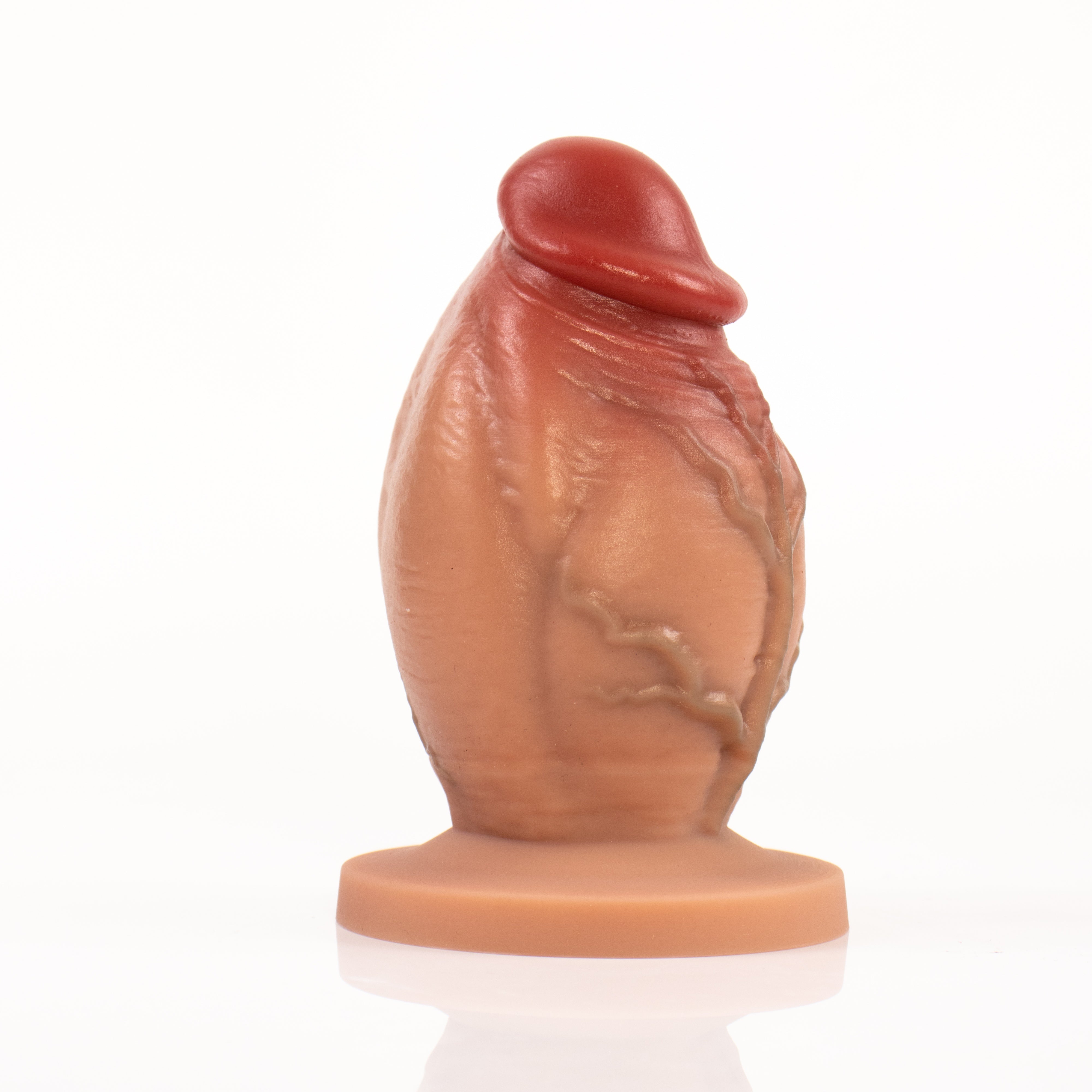 Realistic Big Short Penis Butt Plug