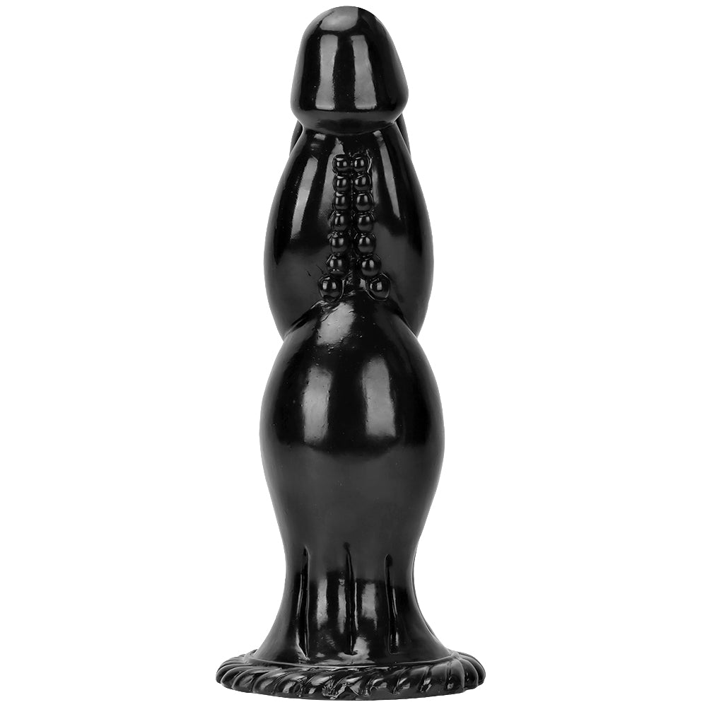 13 Inch Extra Large Black Dragon Dildo
