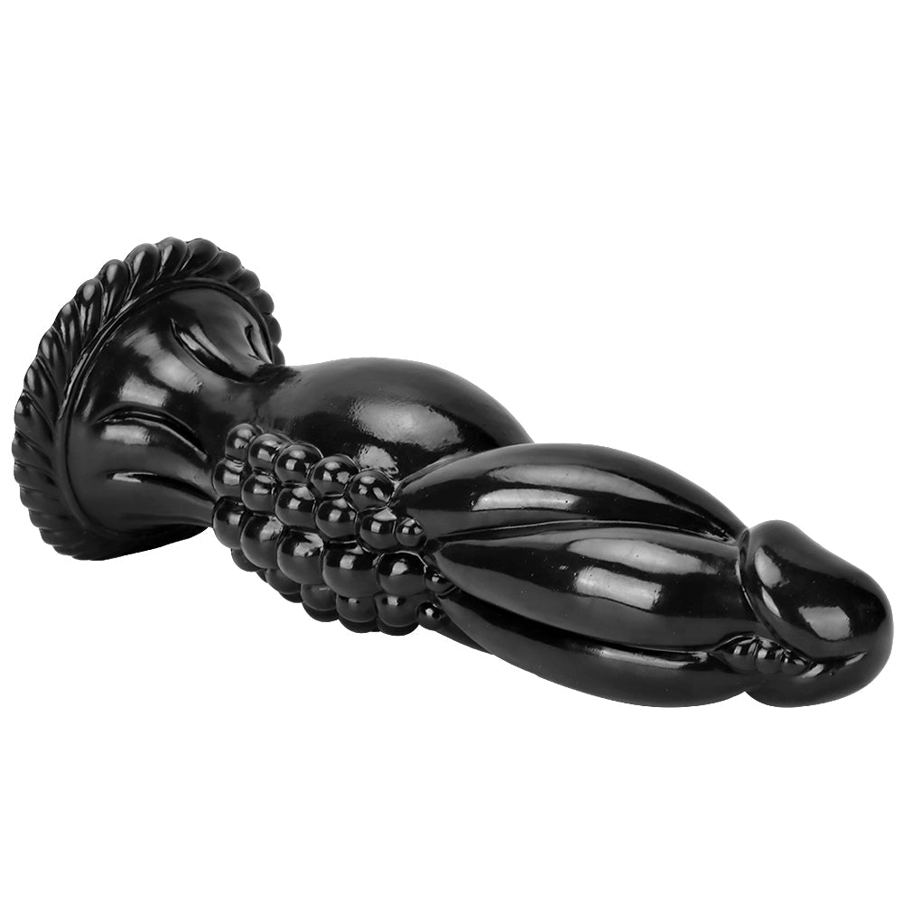 13 Inch Extra Large Black Dragon Dildo
