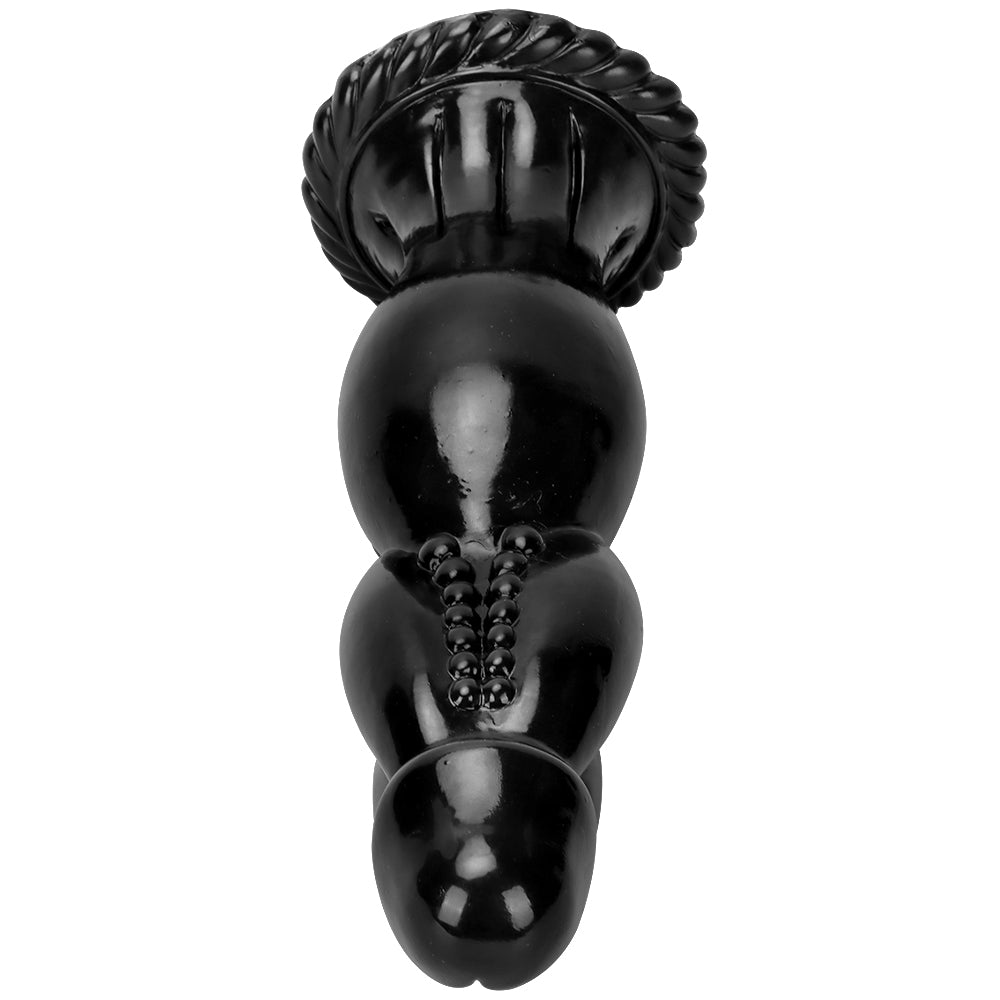 13 Inch Extra Large Black Dragon Dildo